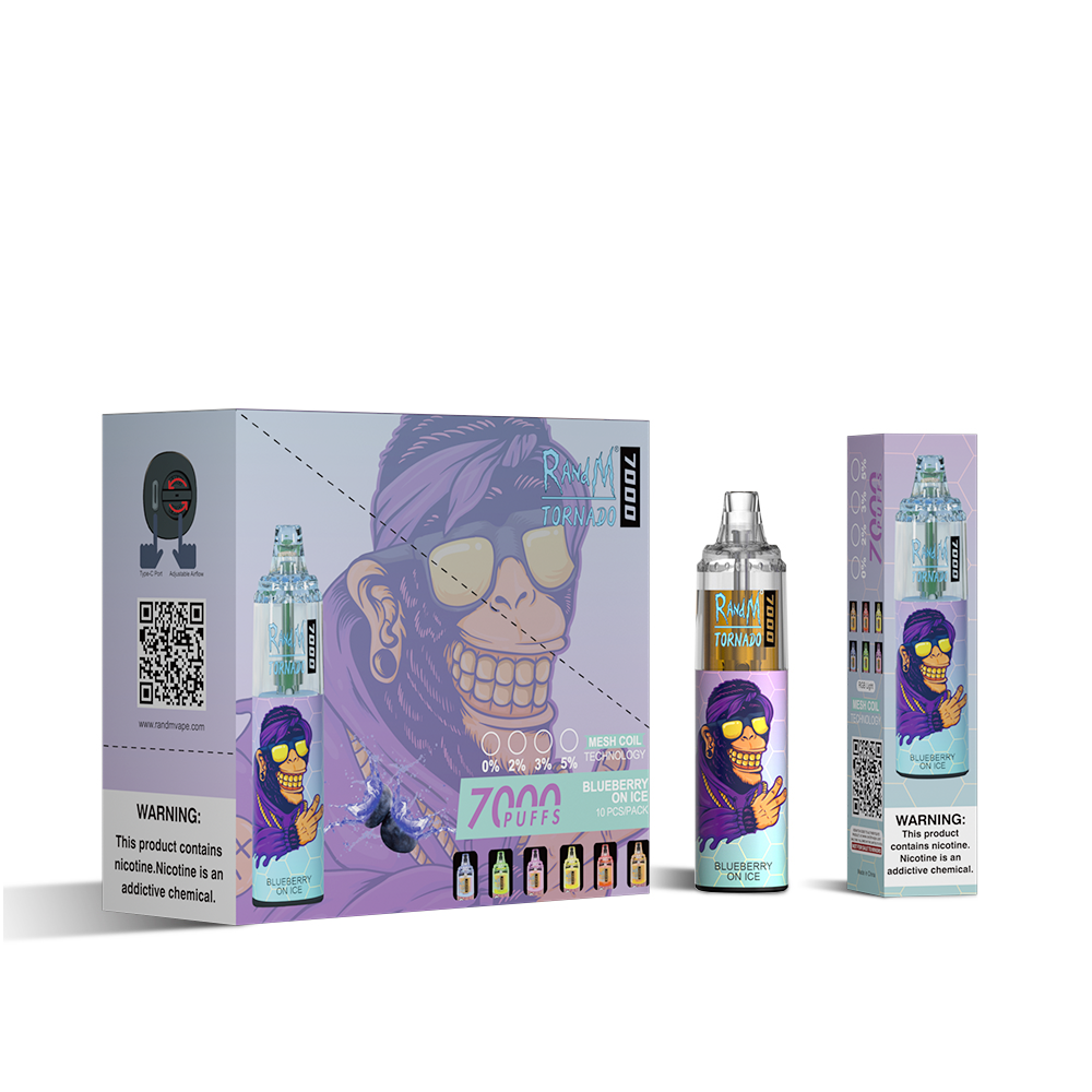 RAndM Tornado 7000 Puffs Wegwerp Vape