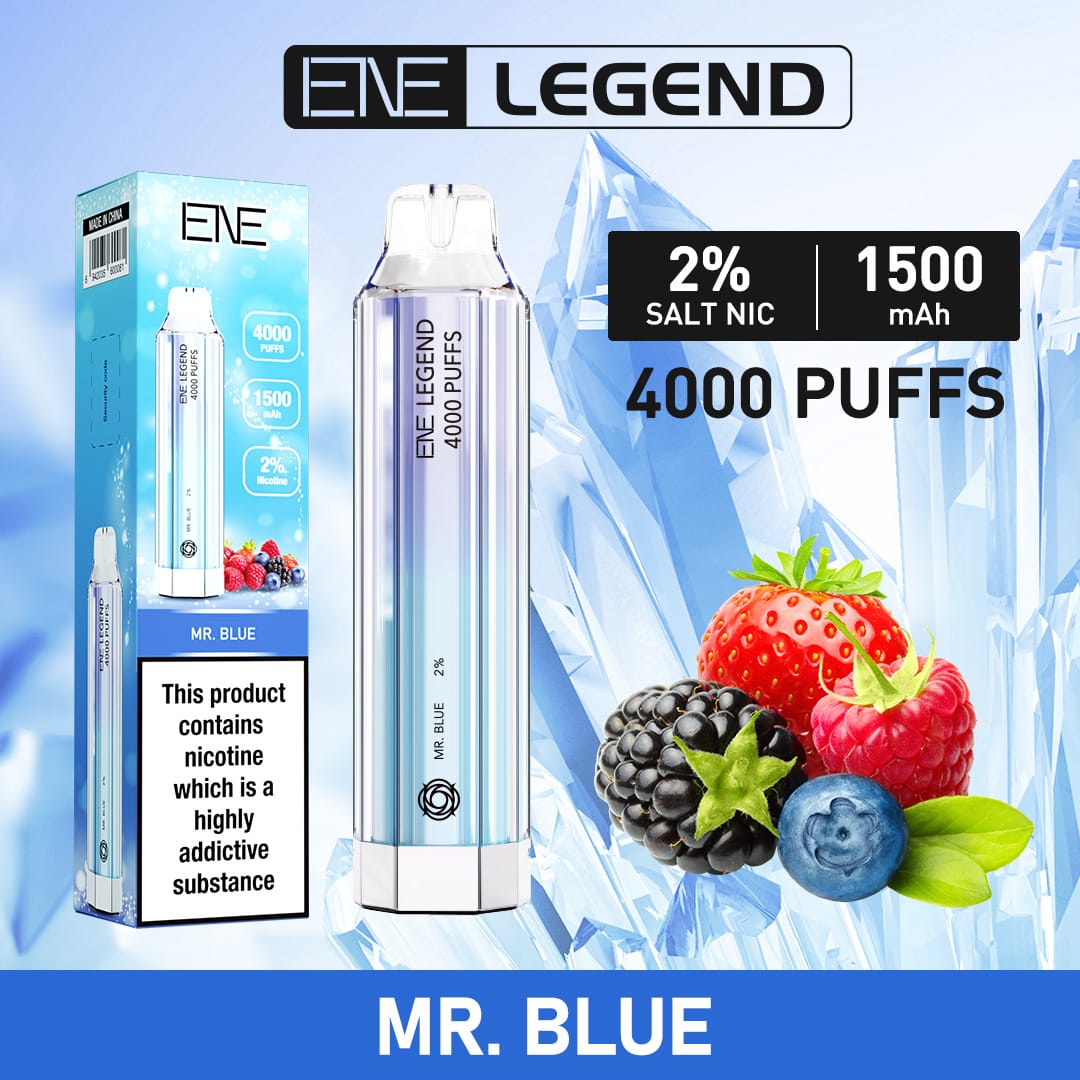 Elux ENE Legend 4000 Puffs Wegwerp Vape (Doos van 10)